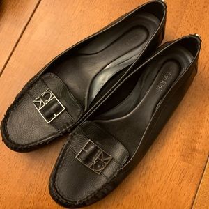 Calvin Klein Black Flats